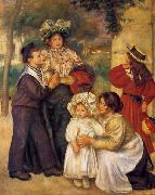 La famille d`artiste Auguste renoir